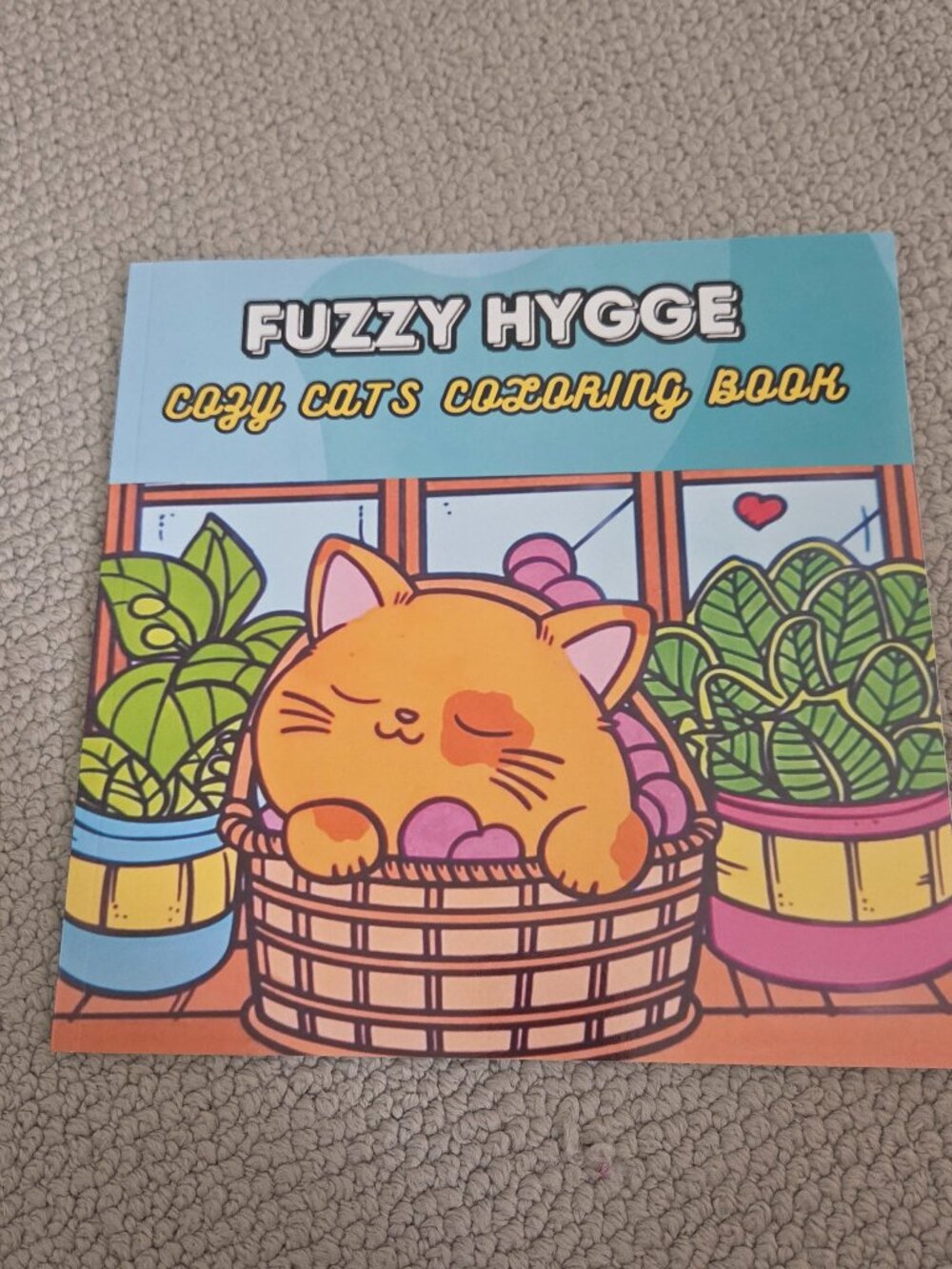 Cozy Cats Adult Colouring Book